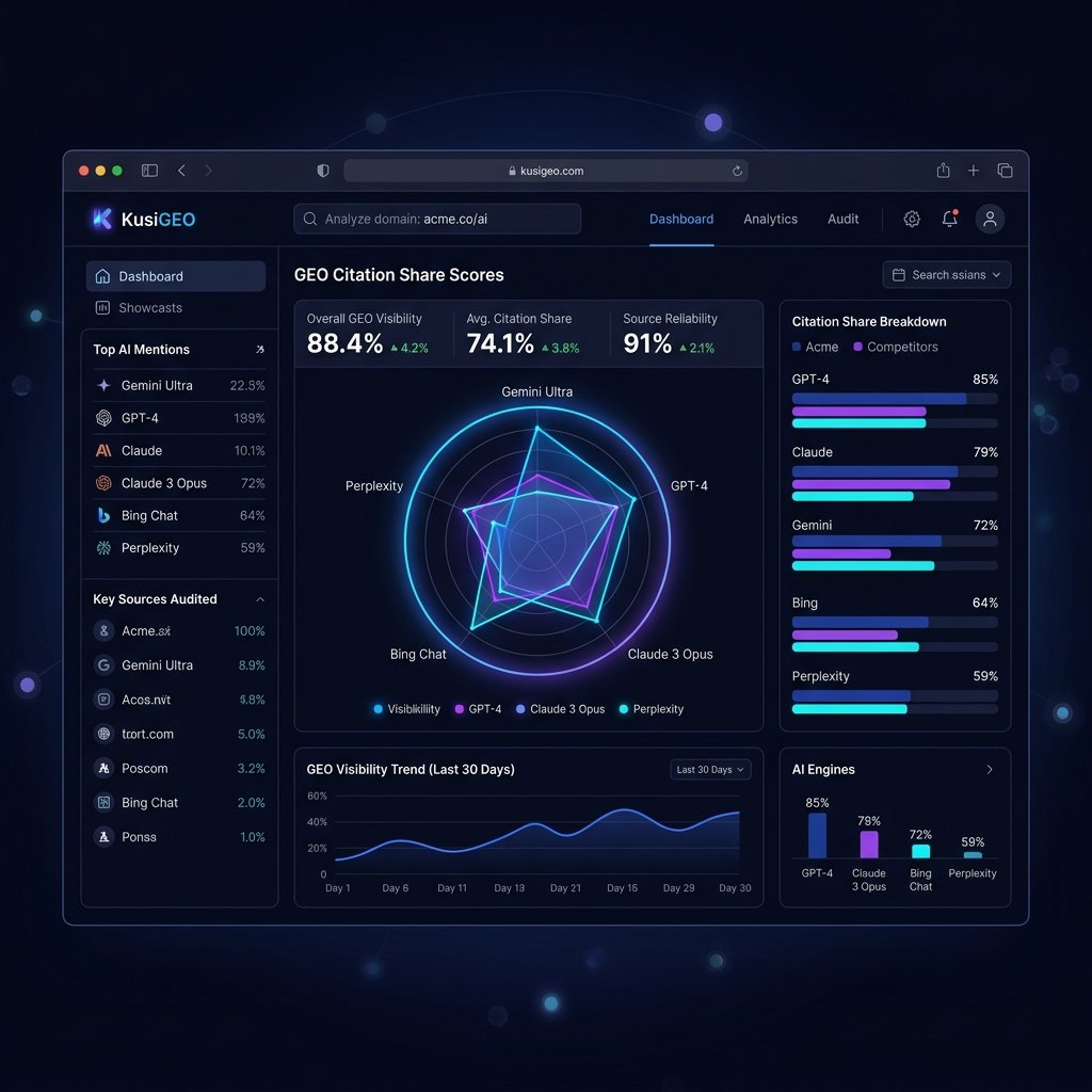 kusigeo dashboard